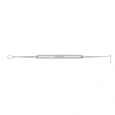 Kirby Lens Loop and Muscle Hook Stainless Steel, 15 cm - 6" Kirby Lens Loop and Muscle Hook Stainless Steel, 15 cm - 6"